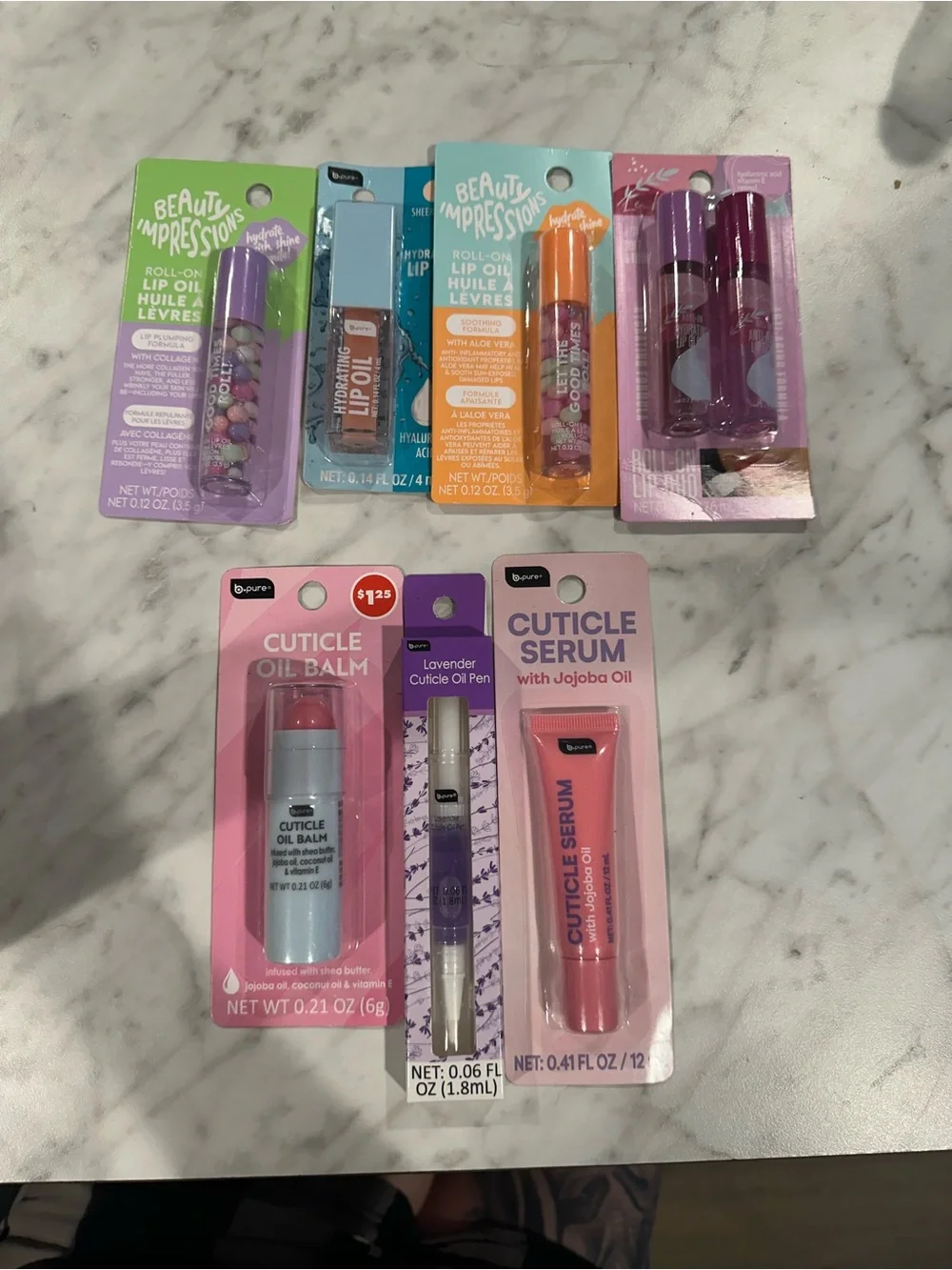 Lip oils & cuticle oils